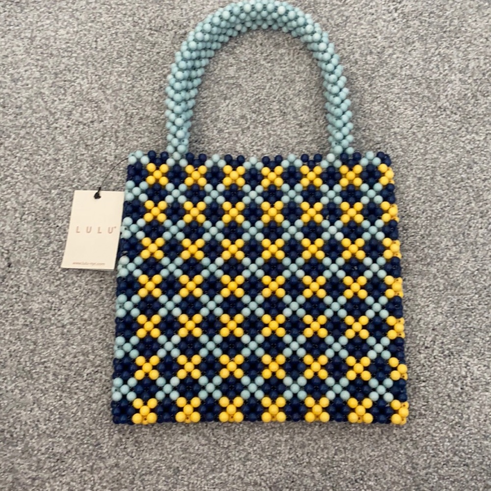 beaded handbag handcrafted